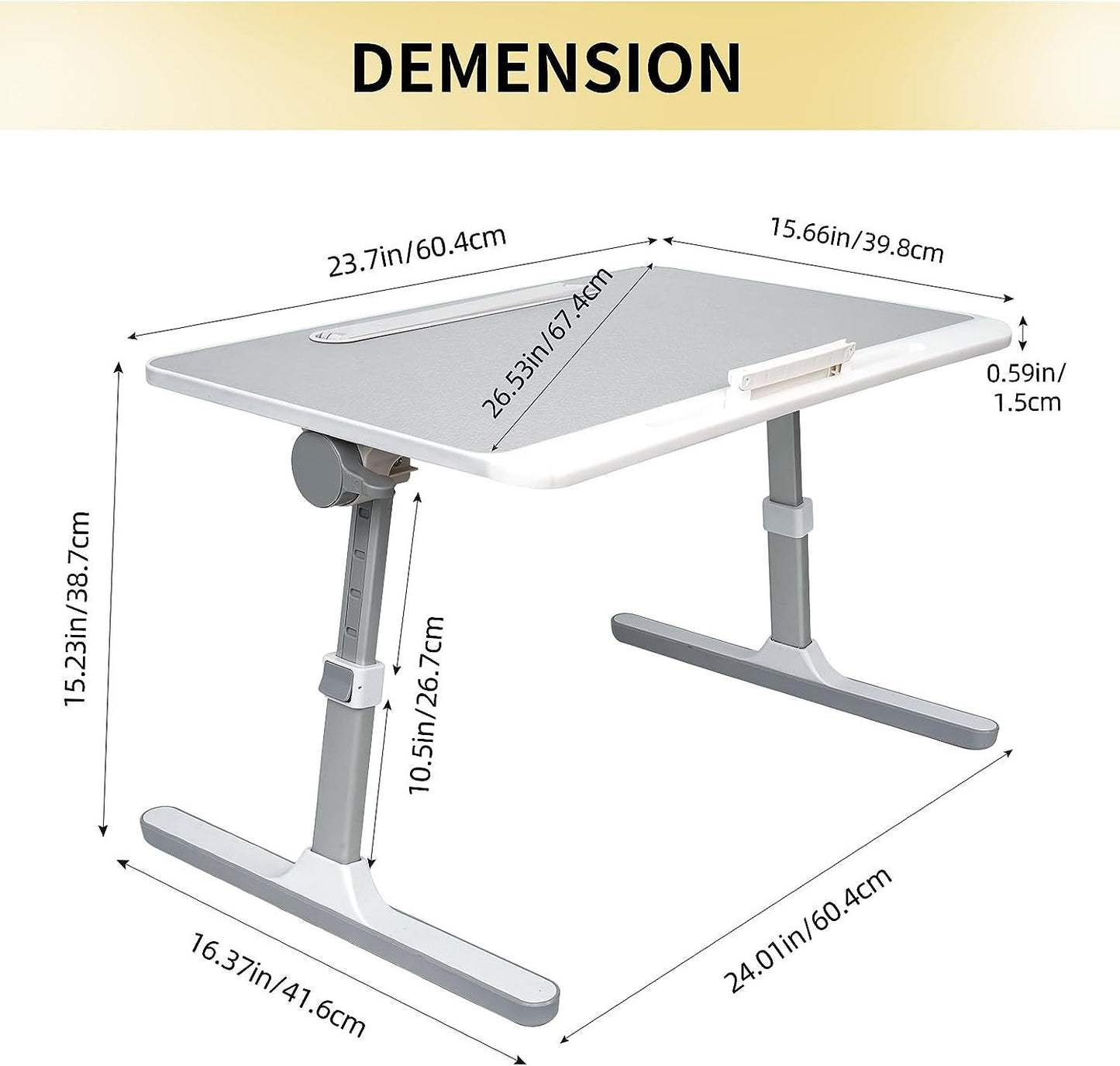 Adjustable Notebook Folding Table