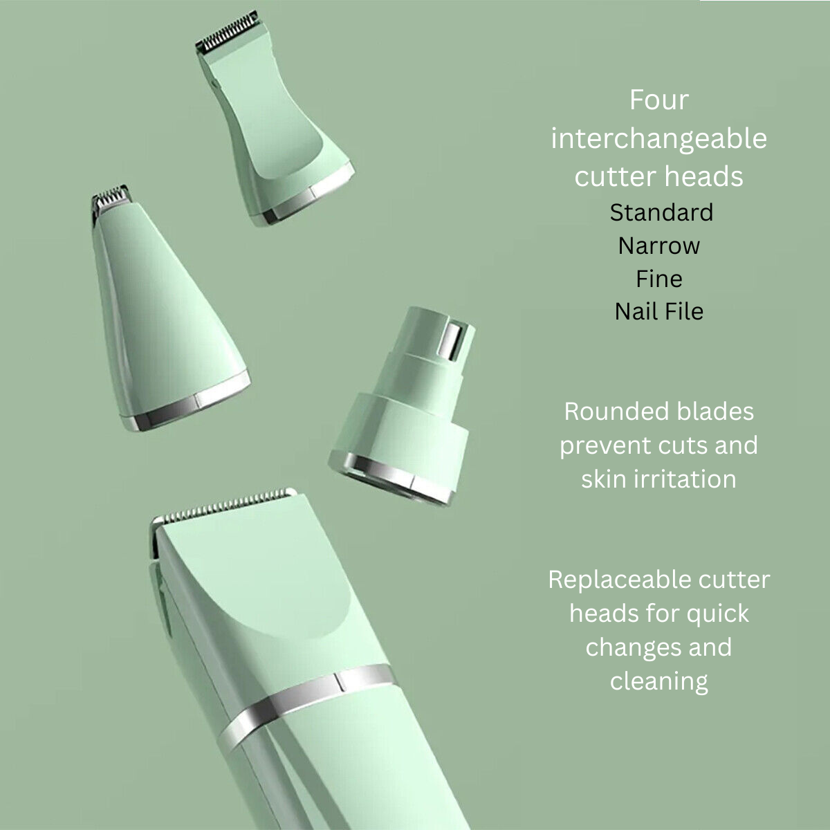 4-IN-1 Cordless Pet Clippers