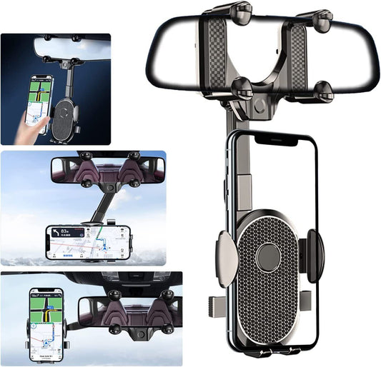 Rotatable & Retractable Car Phone Holder