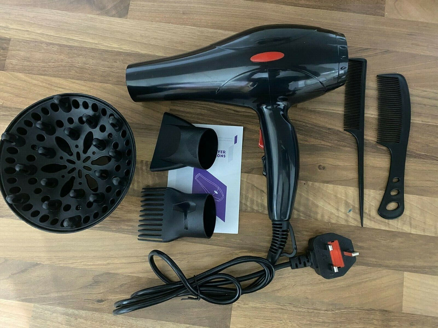 2200W Professional Salon Hair Dryer – Powerful, Fast-Drying, & Styling Essential
