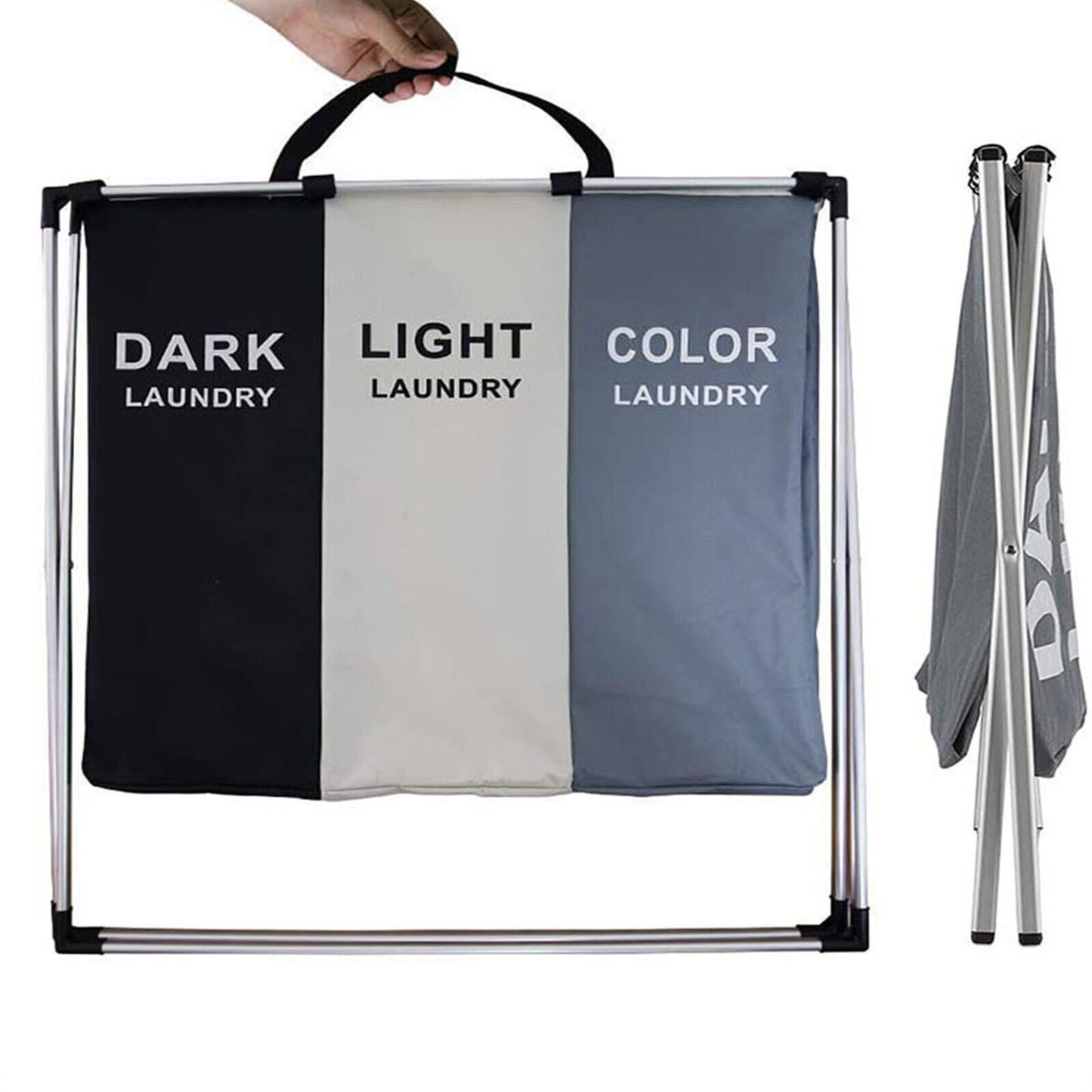 Large Separating Laundry Basket