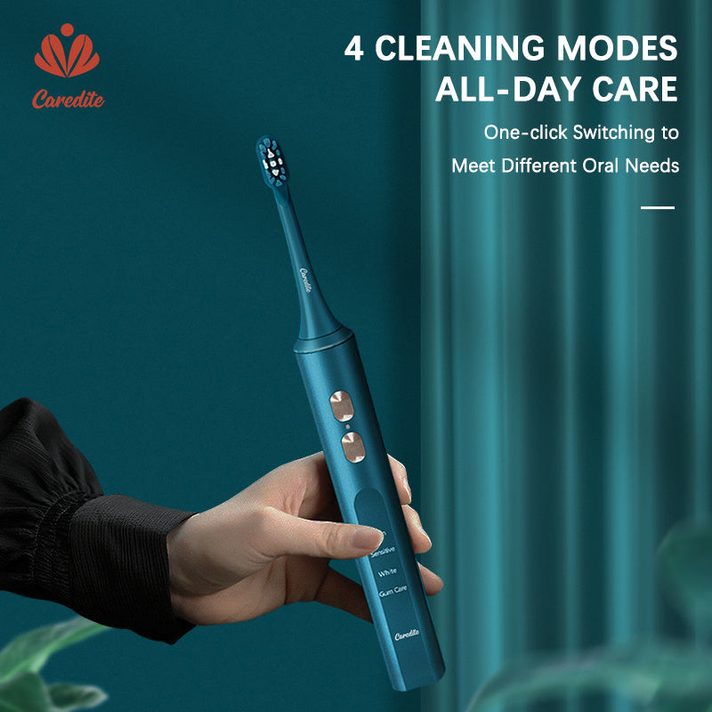 Caredite Electric Toothbrush with UV Disinfection Case
