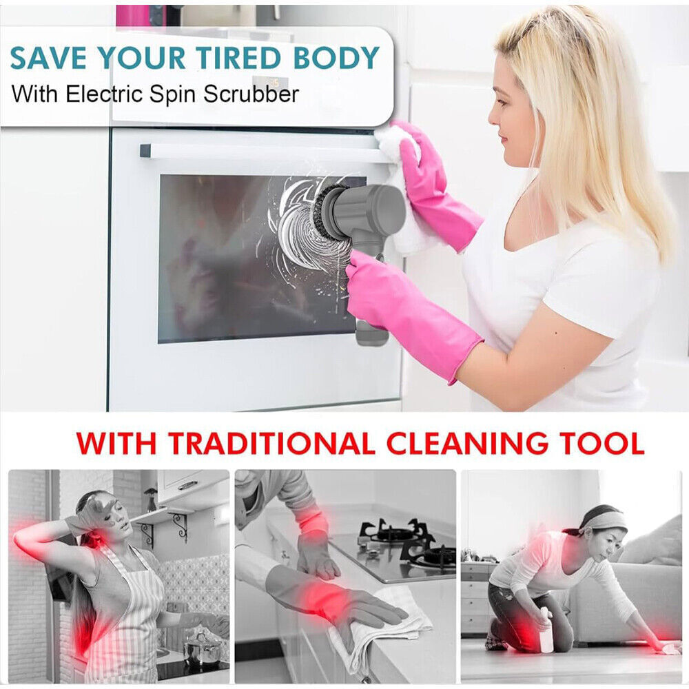 Rechargeable Cordless Scrubber