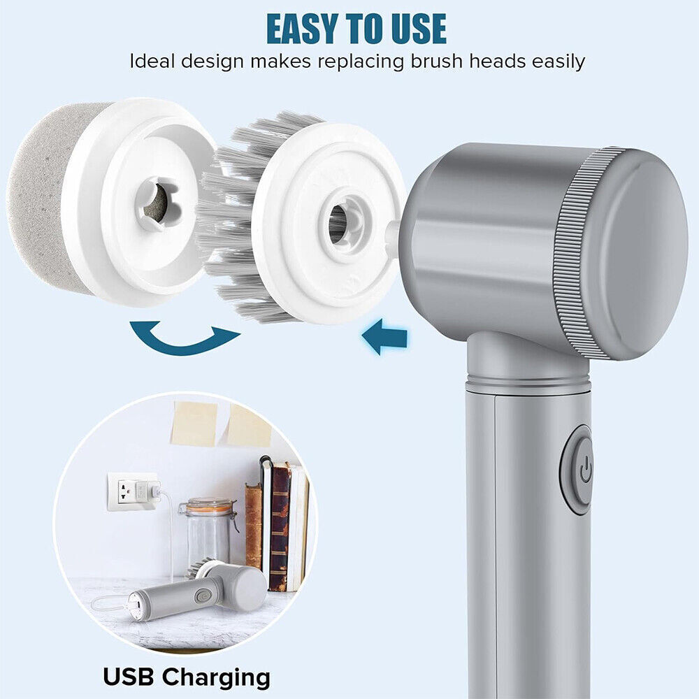 Rechargeable Cordless Scrubber