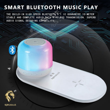 Wireless Night Light Charger 3-in-1