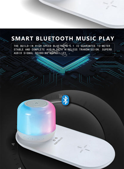 Wireless Night Light Charger 3-in-1