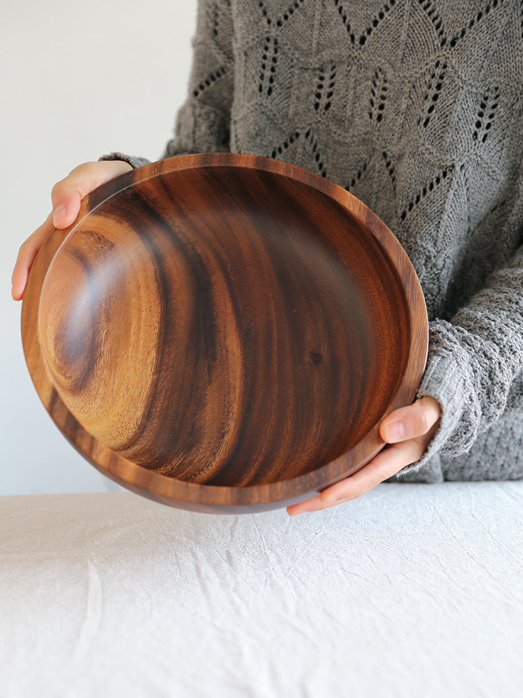 Acacia wooden bowl