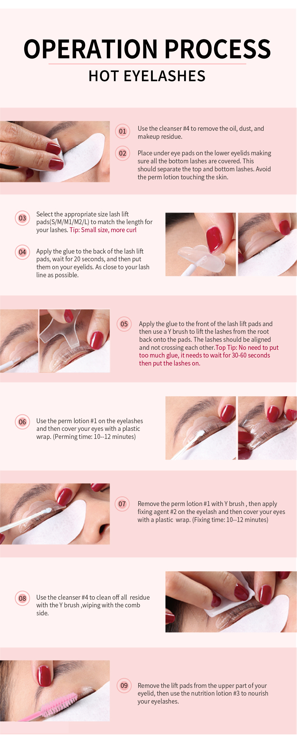 Professional Eyelash Perming Kit– Long-Lasting 6-8 Week Curl