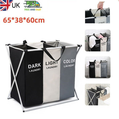 Large Separating Laundry Basket