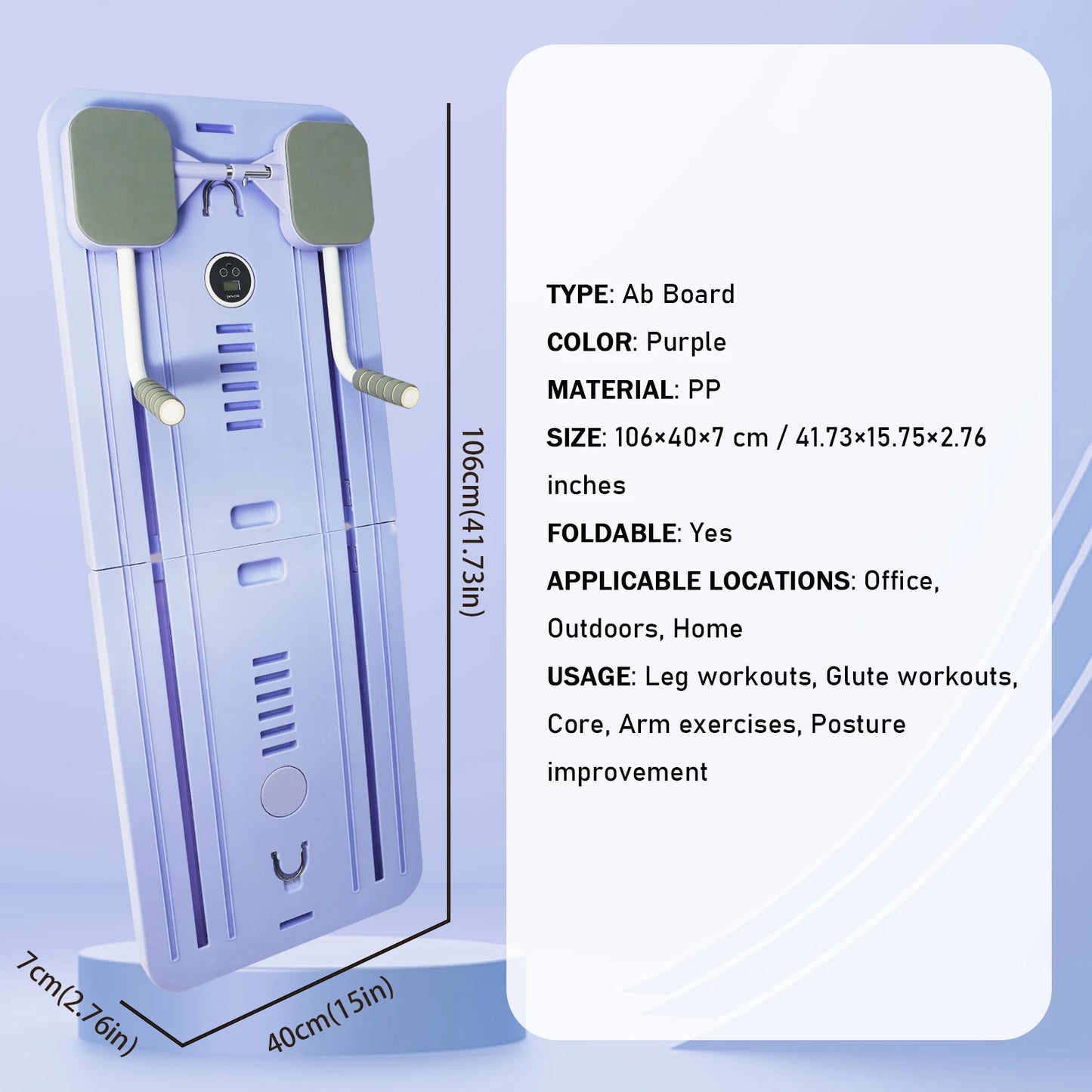 Portable Pilates Reformer