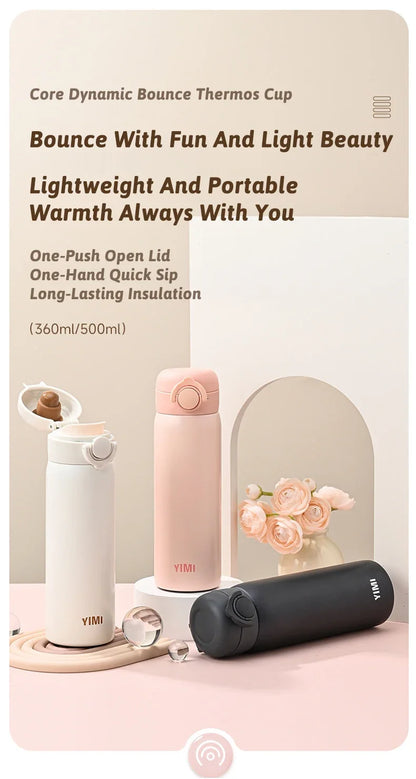 Thermos 316 Stainless Steel Insulated Bottle | 17 oz Vacuum Thermal Flask