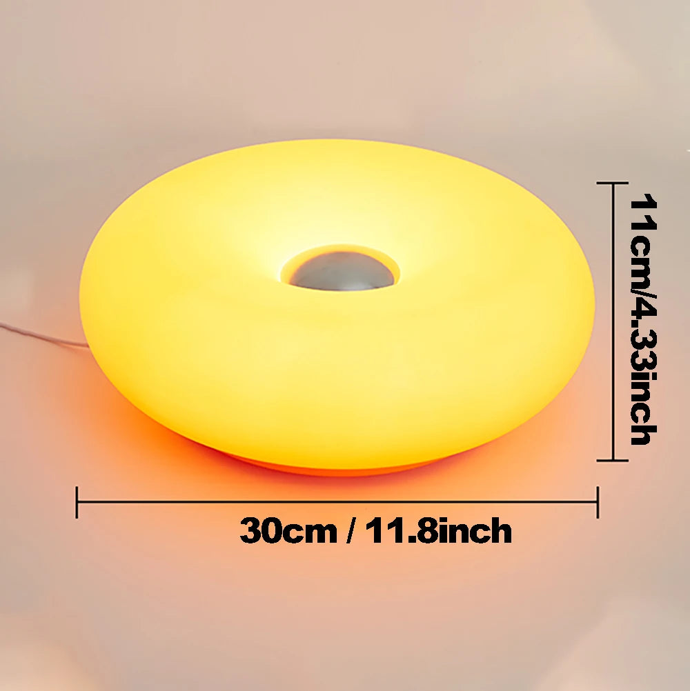 Bauhaus Donut Lamp | Modern USB Ambient Light for Bedroom