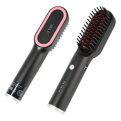 3-in-1 Hair Dryer Brush | KIPOZI Hot Air Volumizer & Straightener