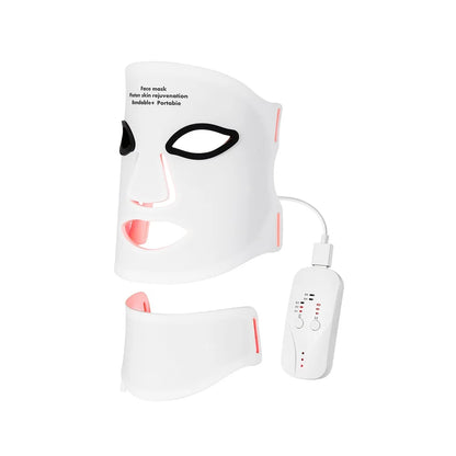 Face and Neck Red Light Therapy Mask