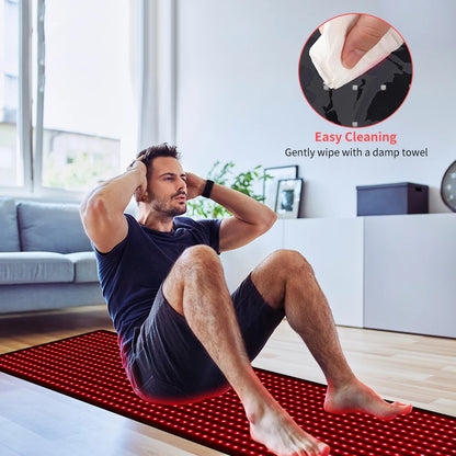 Red Light Therapy Mat | Full Body 63" Relaxation & Recovery Pad