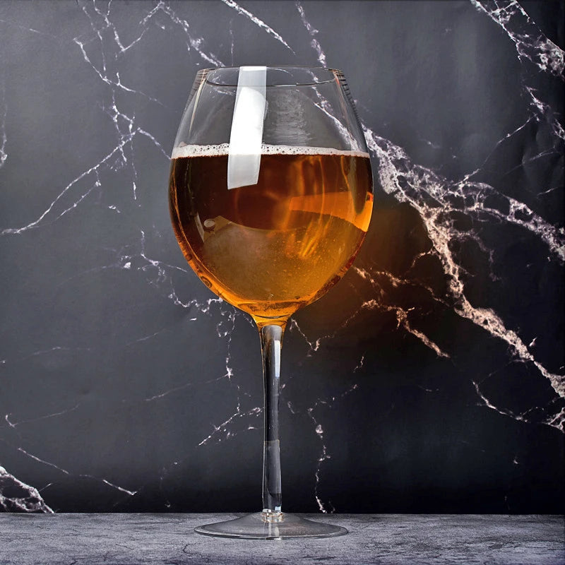 Extra Large Beer Glass Goblet | 108 oz Crystal Wine & Whiskey Glass