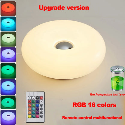 Bauhaus Donut Lamp | Modern USB Ambient Light for Bedroom