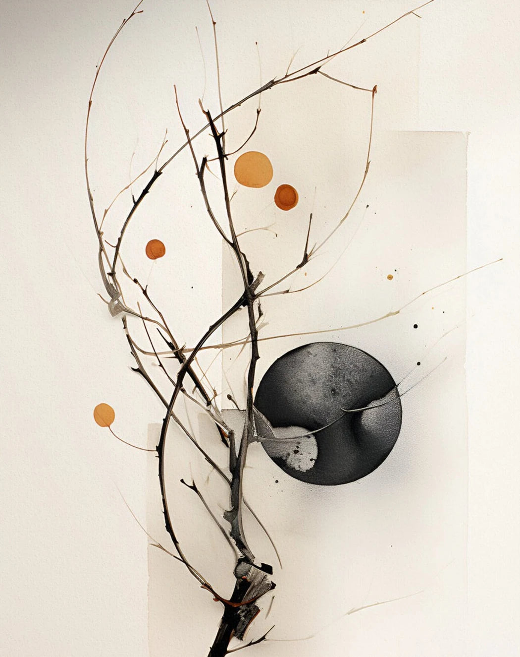 Japan Artwork Wabi Sabi Poster Print Canvas Art Pictures Home for Living Room and Bedroom Modern Wall Decor Frameless Painting