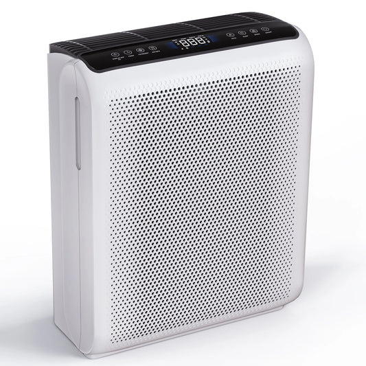 Smart Air Purifier 1504 Sq Ft | AROEVE Quiet Air Cleaner for Pets & Allergies
