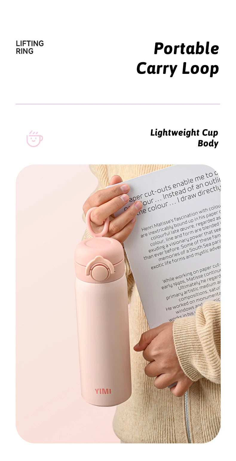 Thermos 316 Stainless Steel Insulated Bottle | 17 oz Vacuum Thermal Flask