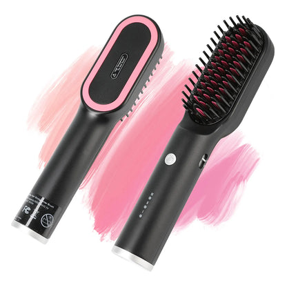 3-in-1 Hair Dryer Brush | KIPOZI Hot Air Volumizer & Straightener