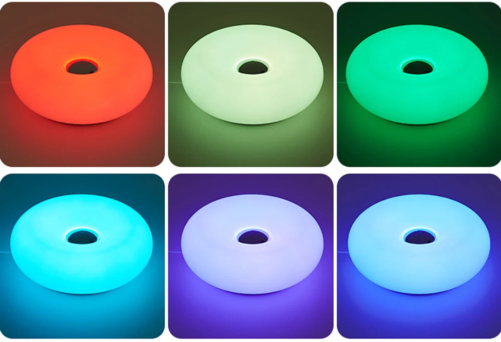 Bauhaus Donut Lamp | Modern USB Ambient Light for Bedroom