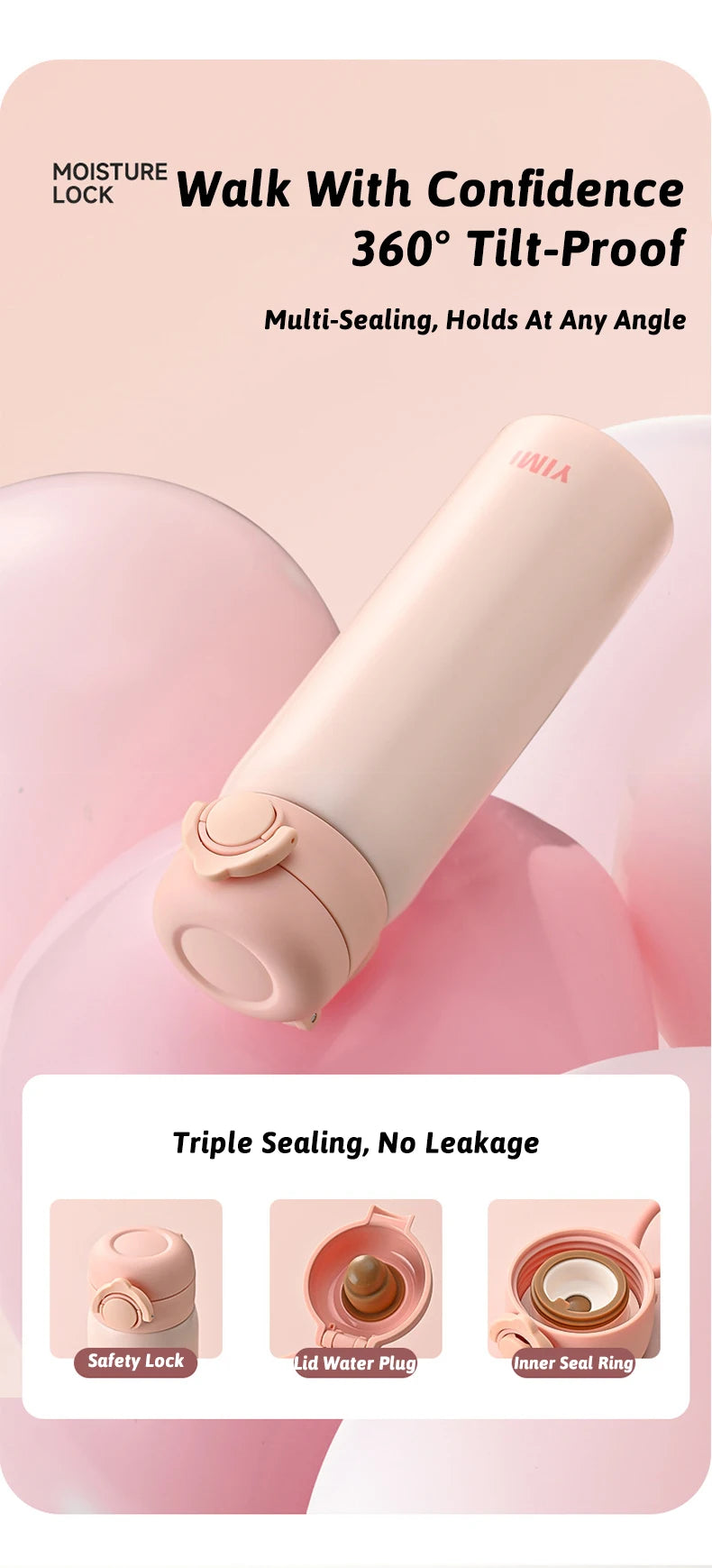 Thermos 316 Stainless Steel Insulated Bottle | 17 oz Vacuum Thermal Flask