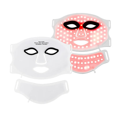 Face and Neck Red Light Therapy Mask