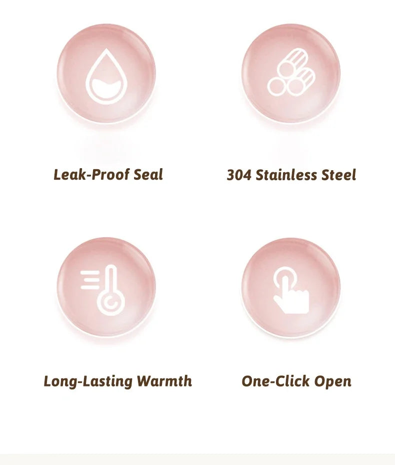 Thermos 316 Stainless Steel Insulated Bottle | 17 oz Vacuum Thermal Flask