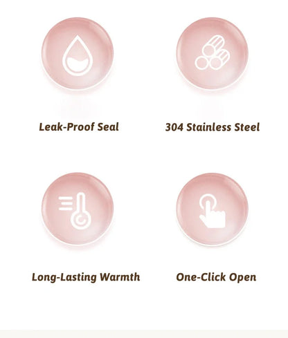 Thermos 316 Stainless Steel Insulated Bottle | 17 oz Vacuum Thermal Flask