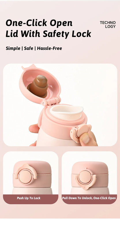 Thermos 316 Stainless Steel Insulated Bottle | 17 oz Vacuum Thermal Flask