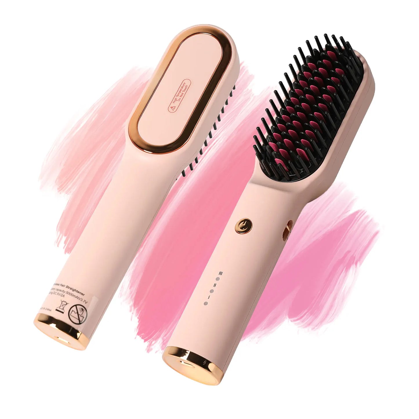 3-in-1 Hair Dryer Brush | KIPOZI Hot Air Volumizer & Straightener