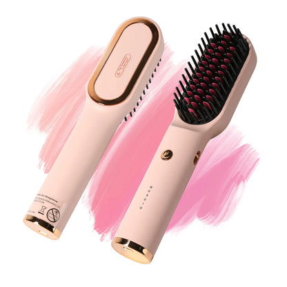 3-in-1 Hair Dryer Brush | KIPOZI Hot Air Volumizer & Straightener
