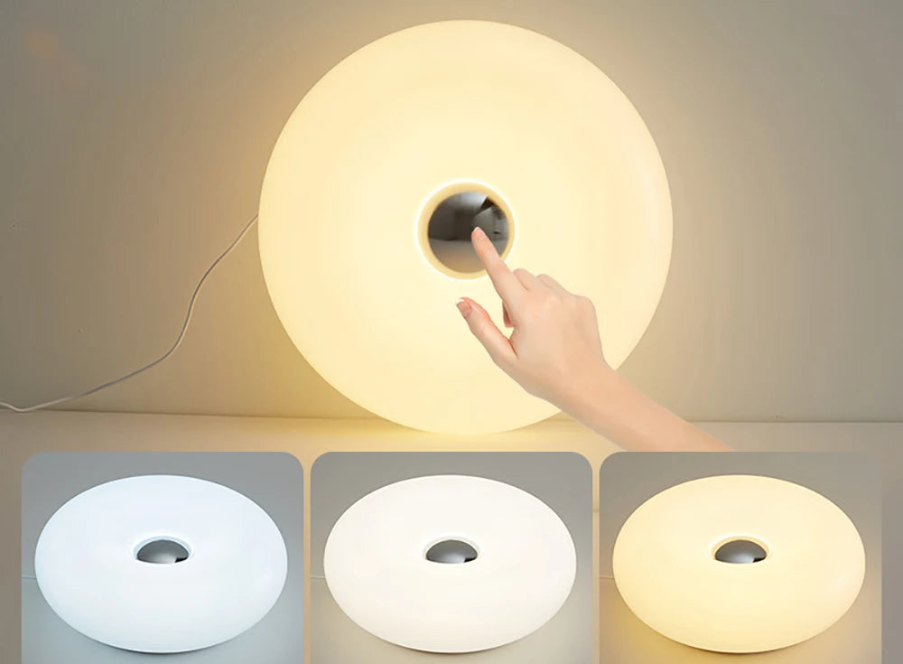 Bauhaus Donut Lamp | Modern USB Ambient Light for Bedroom