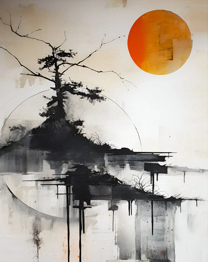 Japan Artwork Wabi Sabi Poster Print Canvas Art Pictures Home for Living Room and Bedroom Modern Wall Decor Frameless Painting