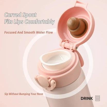 Thermos 316 Stainless Steel Insulated Bottle | 17 oz Vacuum Thermal Flask