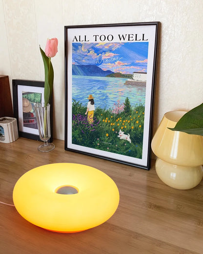 Bauhaus Donut Lamp | Modern USB Ambient Light for Bedroom