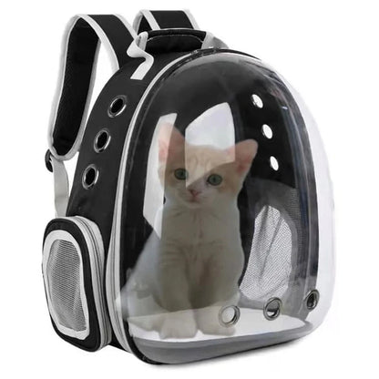 Bubble Pet Carrier Backpack | Transparent Cat Carrier for Small Animals