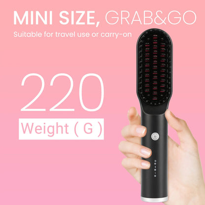 3-in-1 Hair Dryer Brush | KIPOZI Hot Air Volumizer & Straightener