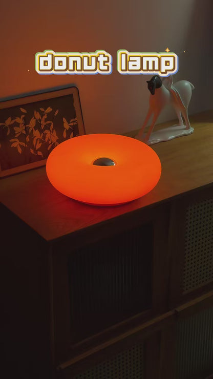 Bauhaus Donut Lamp | Modern USB Ambient Light for Bedroom